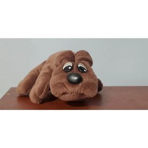 Vintage Tonka Pound Puppies Rumple Skins Puppy Dog Plush Stuffed Animal Toy Brow
